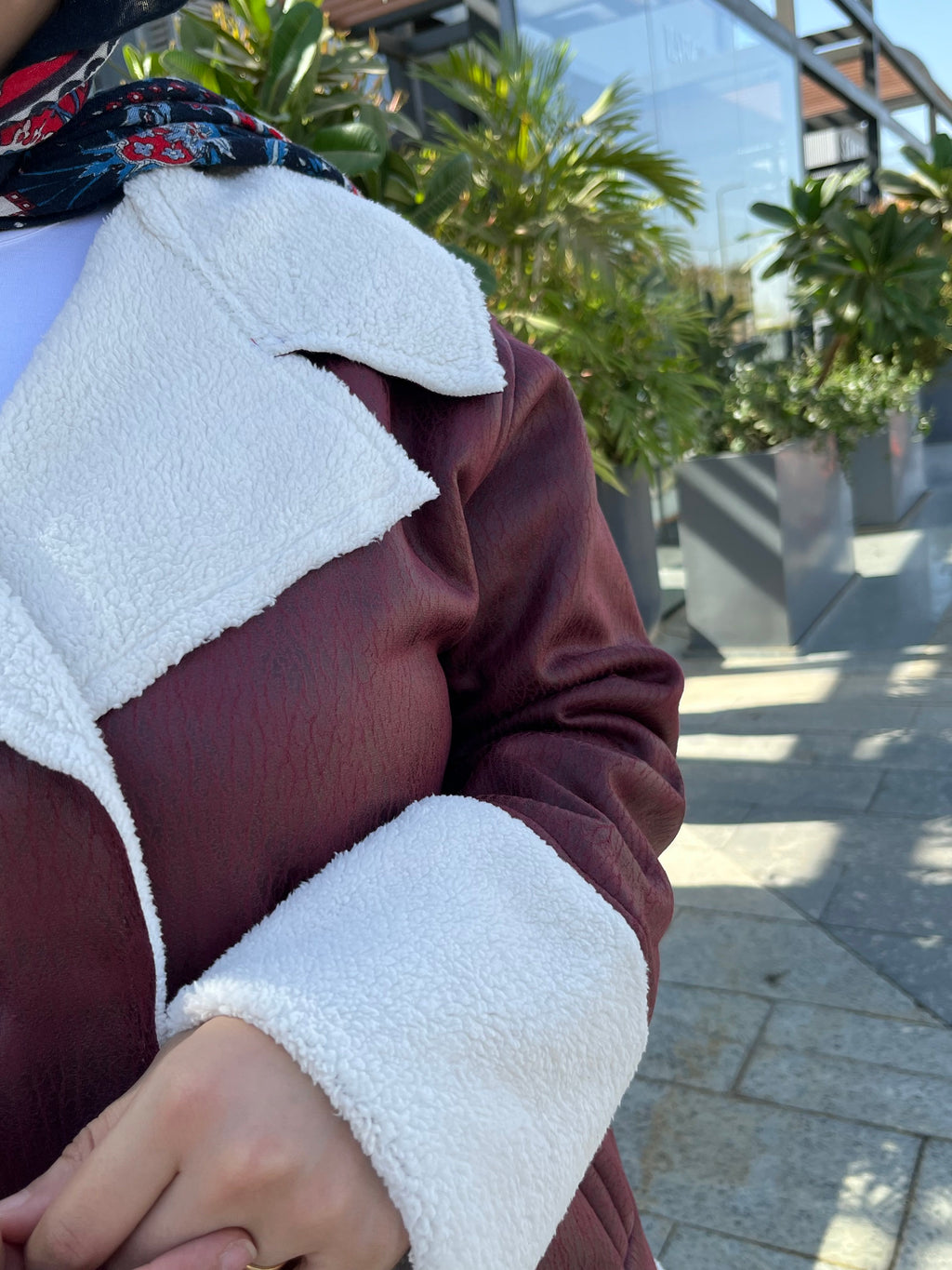 Leather Jacket With Fur