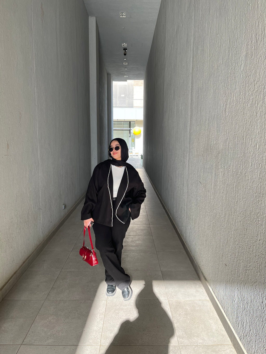 Wool Jacket With a Shiny Detail