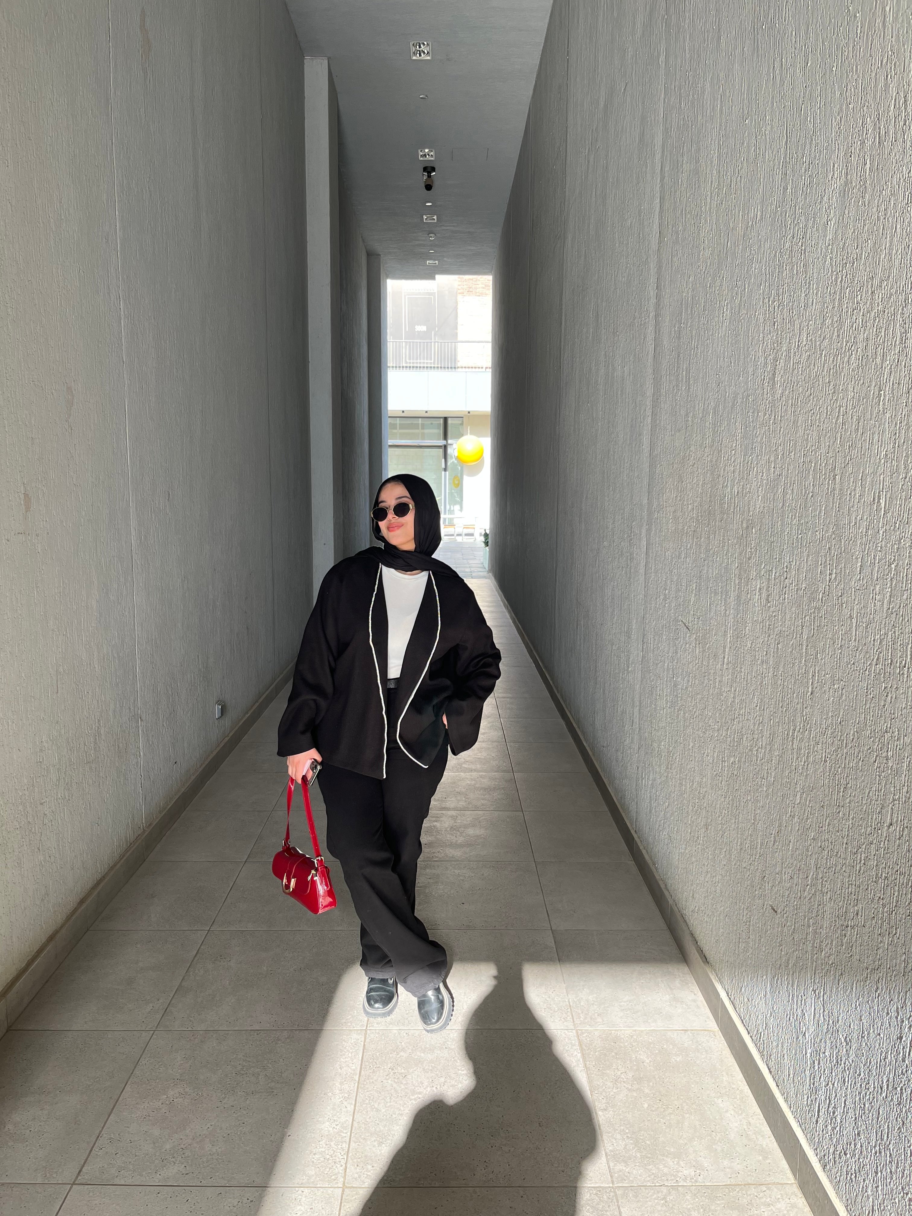 Wool Jacket With a Shiny Detail