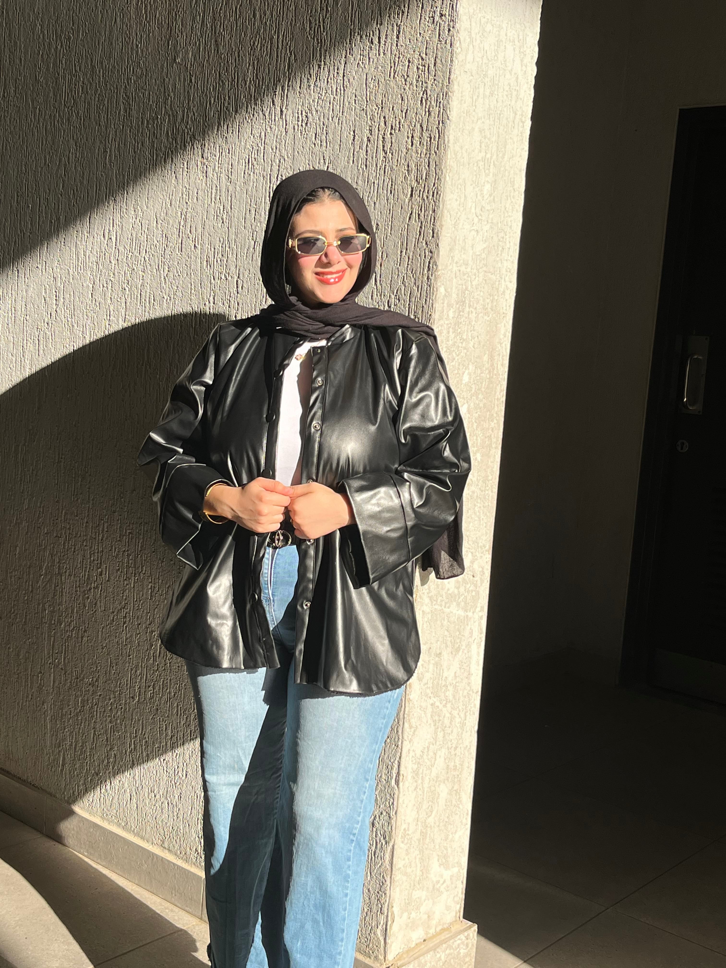 Black Waterproof Leather Jacket